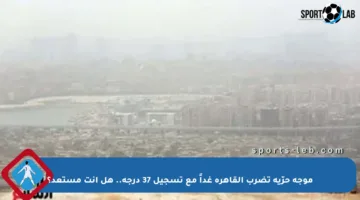 موجة حرّية تضرب القاهرة غداً مع تسجيل 37 درجة.. هل أنت مستعد؟
